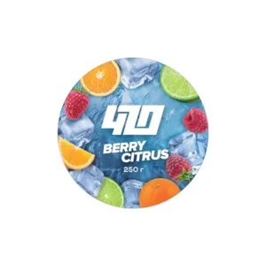 Табак для кальяна 420 Frost Line 250 г Berry Citrus (малина апельсин лайм лед)