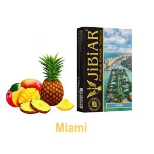 Тютюн для кальяну Jibiar 50 г Miami (манго ананас ментол)