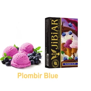 Тютюн для кальяну Jibiar 50 г Plombir Blue (чорниця морозиво)