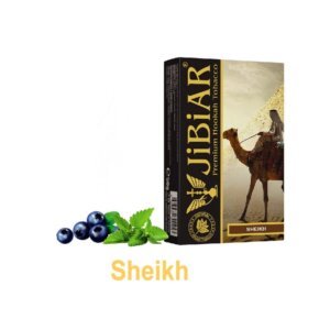 Тютюн для кальяну Jibiar 50 г Sheikh (чорниця мята)