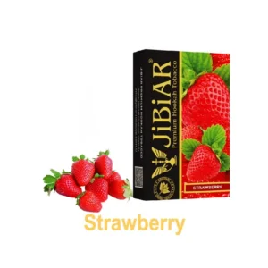 Тютюн для кальяну Jibiar 50 г Strawberry (полуниця)