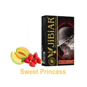 Тютюн для кальяну Jibiar 50 г Sweet Princess (полуниця диня ментол)