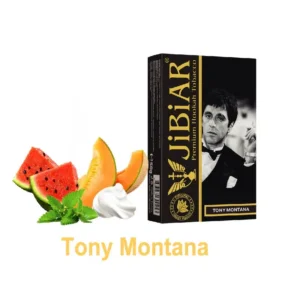 Тютюн для кальяну Jibiar 50 г Tony Montana (кавун диня вершки мята)
