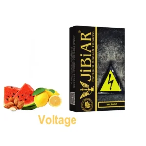 Табак для кальяна Jibiar 50 г Voltage (миндаль арбуз лимон)