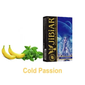 Табак для кальяна Jibiar 50 г Cold Passion (банан ментол мята)