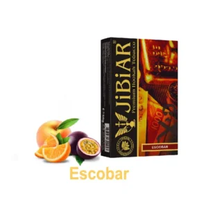 Табак для кальяна Jibiar 50 г Escobar (персик апельсин маракуйя ментол)