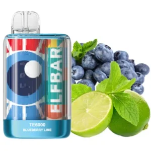 Elf Bar Blueberry Lime TE 6000 (чорниця лайм)
