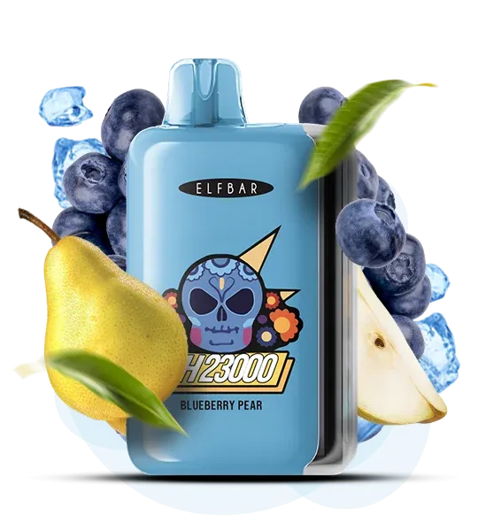 Elf Bar Blueberry Pear GH 23000 (чорниця груша)