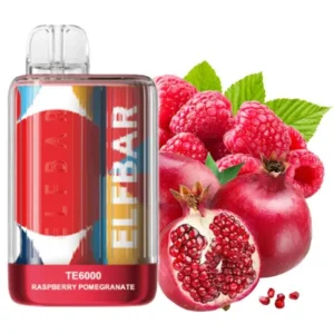 Elf Bar Raspberry Pomegranate TE 6000 (малина гранат)