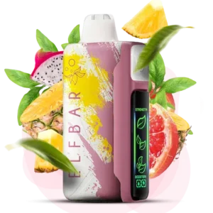Elf Bar Pineapple Dragofruit Grapefruit Nic King 30000 (ананас пітайя грейпфрут)
