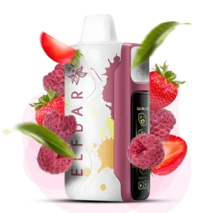 Elf Bar Red Raspberry Strawberry Sour King 30000 (малина полуниця)