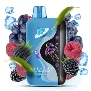 Elf Bar Blue Razz Ice GH PRO 33000 (малина чорниця лід)