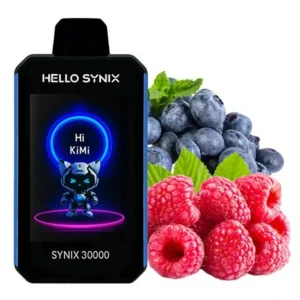 Hello Synix Blueberry Razz 30000 V80-B Multi Gadget (чорниця малина)