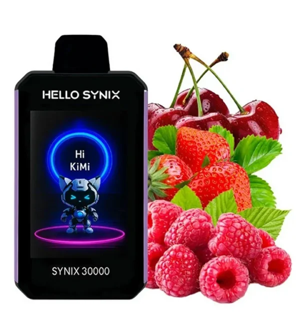 Hello Synix Cherry Strawberry Raspberry 30000 V80-B Multi Gadget (вишня полуниця малина)