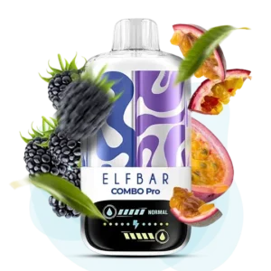 Elf Bar Blackberry ore Passionfruit Combo 30000 Pro (ожина або маракуя)