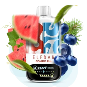 Elf Bar Watermelon Ice ore Blueberry Combo 30000 Pro (кавун лід або чорниця)