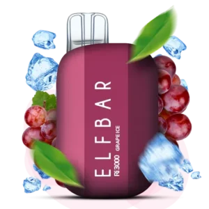 Elf Bar Grape Ice RI 3000 (виноград лід)
