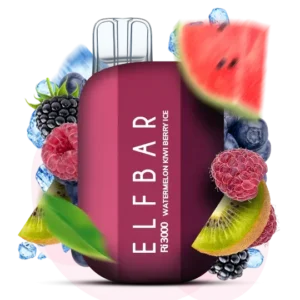 Elf Bar Watermelon Kiwi Berry Ice RI 3000 (кавун ківі чорниця малина ожина)